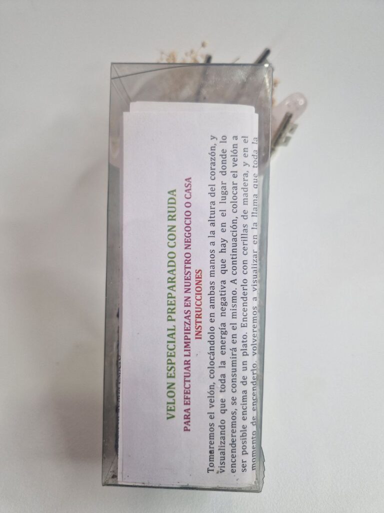 VELON RITUALIZADO RUDA